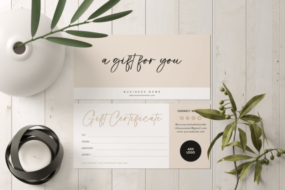 Download Editable Gift Certificate Template - Certificate template Collection