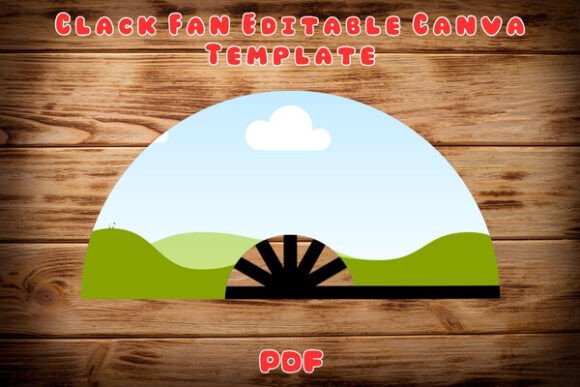 Download Editable Clack Fan Template PDF Canva - Premium Bundle