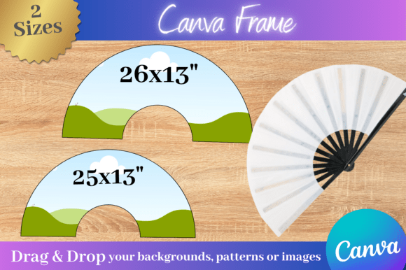 Download Clack Fan Canva Frame 2 Sizes - Premium Bundle