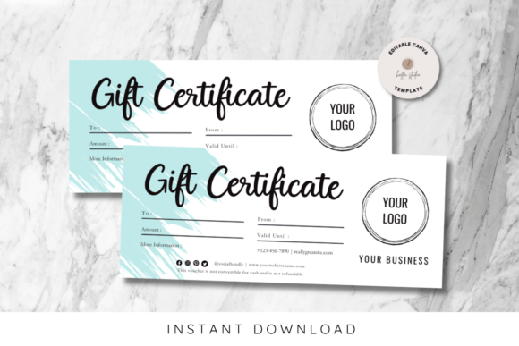 Download Gift Certificate Template Printable - Certificate template Collection